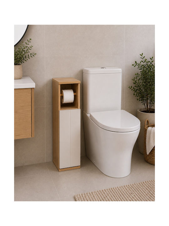 MRShome Wooden White Paper Holder