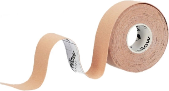 Yellow Sport Kinesiologieband 2,5cm x 5m Beiges