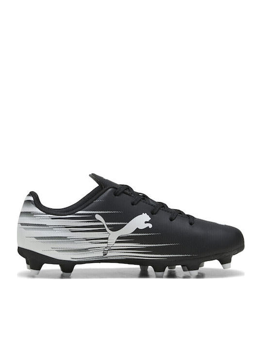 PUMA Attacanto Ii FG/AG Ghete De Fotbal Pentru Copii Cu Crampoane Negre