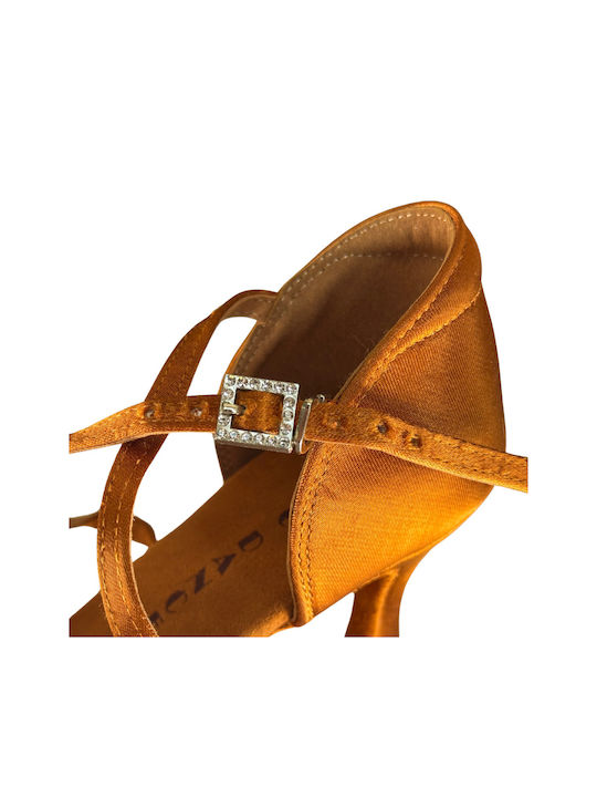 Godance Παπούτσια Latin Toffee Satin A