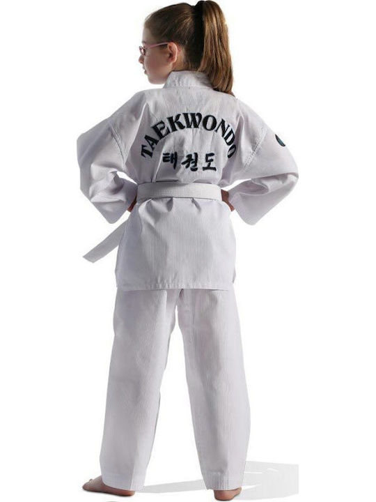 Olympus Sport Club Ribbed Taekwondo Dobok Adults/Kids White