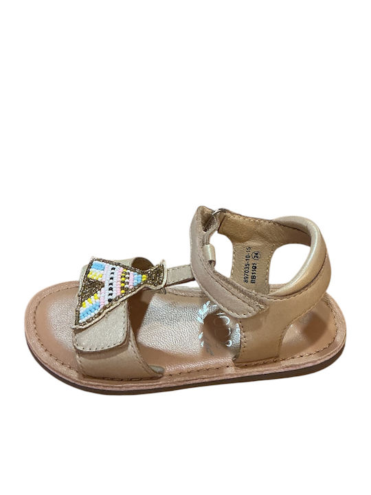 Kinder Sandalen Beige