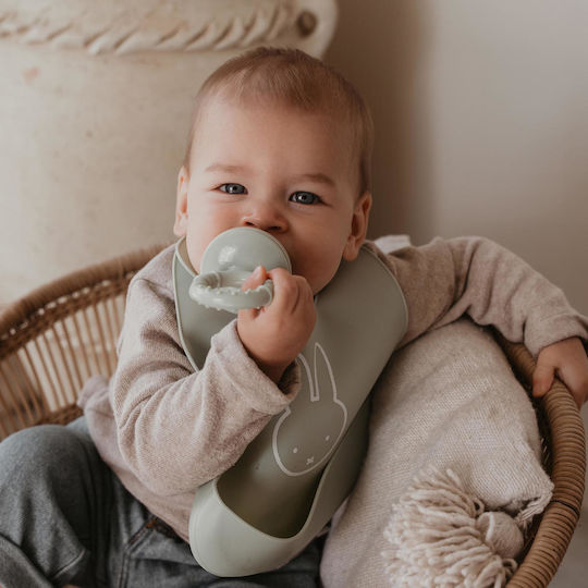 Miffy Водоустойчива Слинга Силиконова с Джоб Зелена за 4 м+