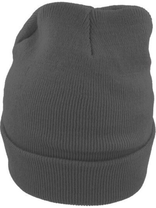 863 Wind Beanie Männer Beanie Gestrickt in Gray Farbe