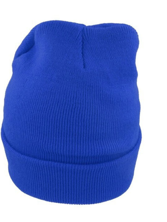 Wind Ανδρικός Beanie Σκούφος σε Μπλε χρώμα