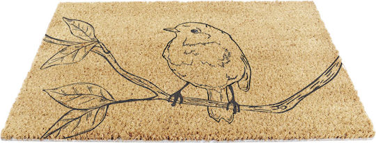 Artsy Mats Πατάκι Εισόδου από Κοκοφοίνικα Pencil Robin 60x40εκ. 6040-ROBIN