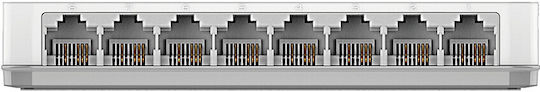 D-Link DES-1008C/E Unverwalteter L2 Schalter mit 8 Gigabit (1 Gbps) Ethernet-Ports