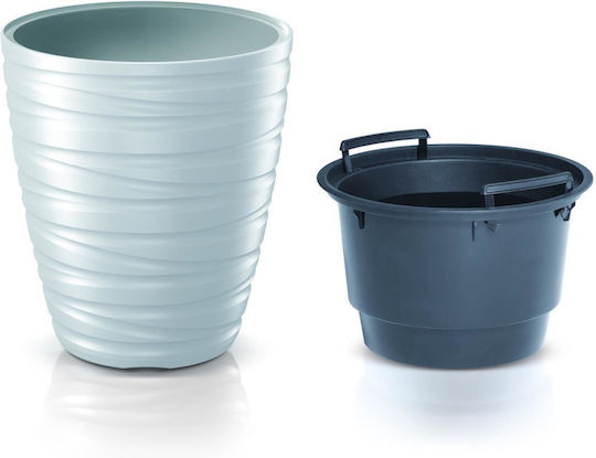 Prosperplast Ghiveci de Flori Maze Alb