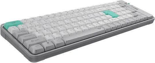 Alcatroz Tetriz Air 3 Wireless Bluetooth Keyboard English US Winter White