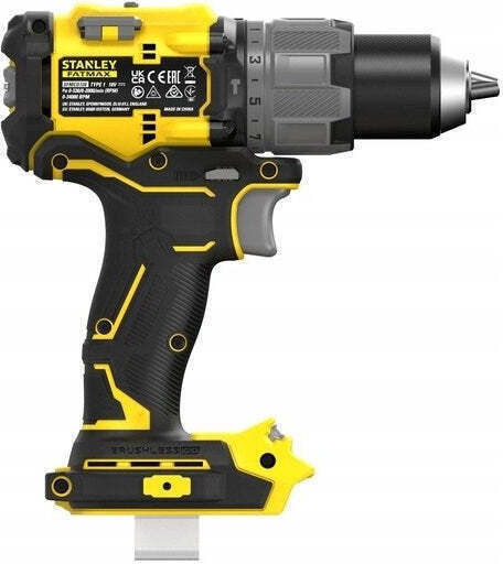 Stanley FATMAX Ударен Двигател За Бормашина На Батерия Безчетков 18V 2x2Ah