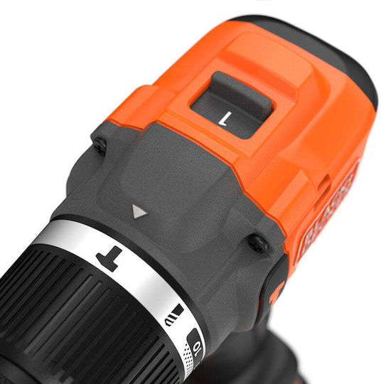 Black & Decker BLD783E1K Κρουστικό Δραπανοκατσάβιδο Μπαταρίας Brushless 18V 1x2.5Ah
