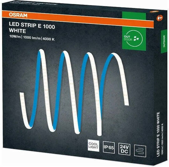 Ledvance Waterproof LED Strip 24V Natural White Light 5m