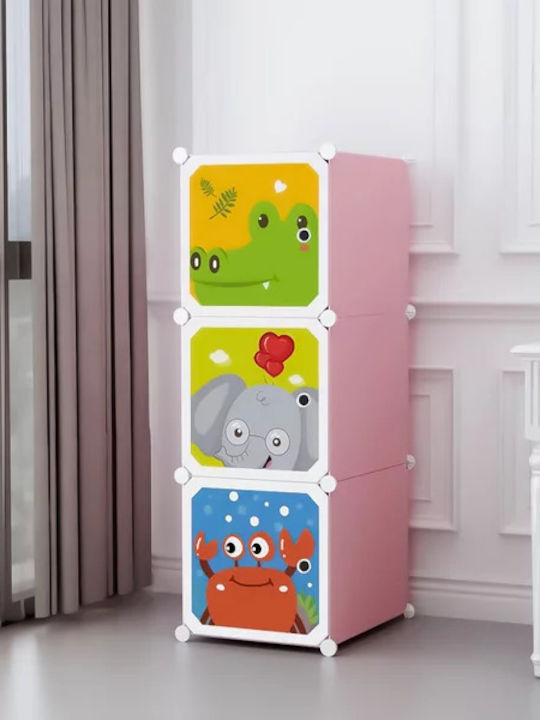 Sistem de depozitare a jucăriilor Multicolor