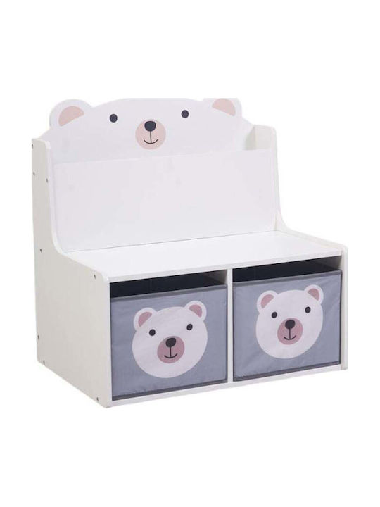 U-Grow Sistem de depozitare a jucăriilor Alb 60x42x61.5cm