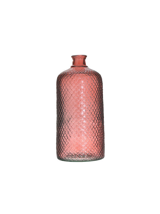 Click Decorative Vase Red 19x19x42cm