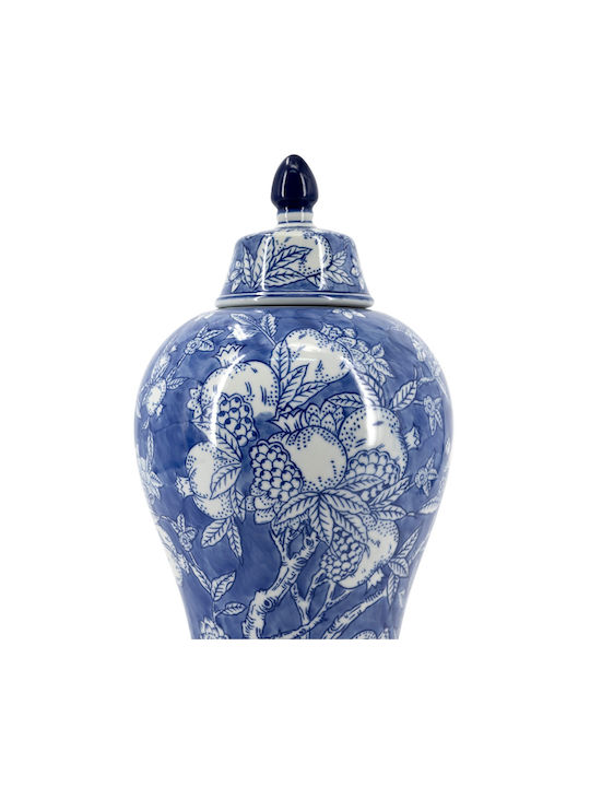 Artekko Dekorative Porzellanvase Weiß 21x21xH37cm