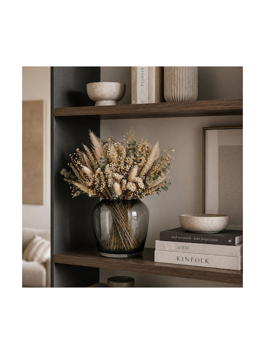 Blomus Vază Decorativă Sticlă Leta Sm Smoke 15x15x15cm 1buc