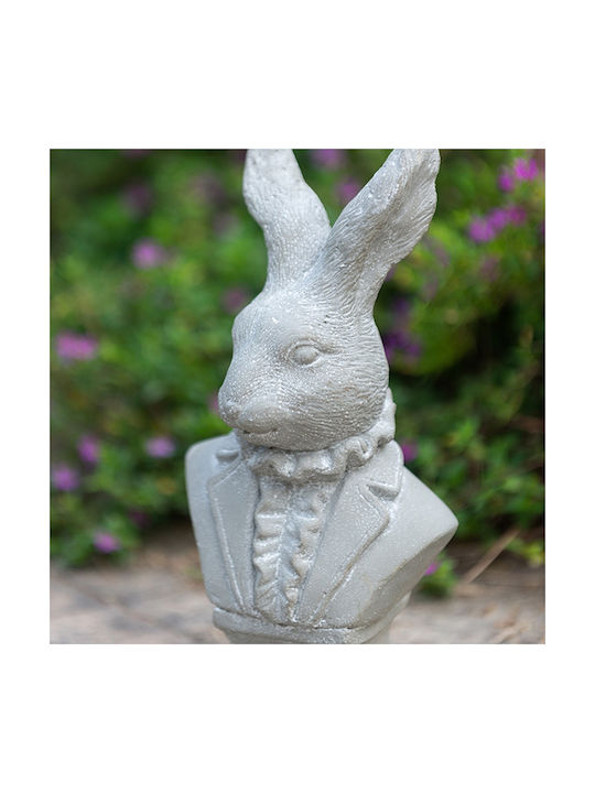 Decorative Rabbit Made of Concrete Cement 14x9.5x29cm