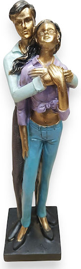 Decorative Polyester Couple in Love 6.5x6x25cm