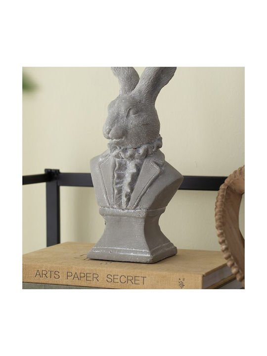 Decorative Rabbit Made of Concrete Cement 14x9.5x29cm
