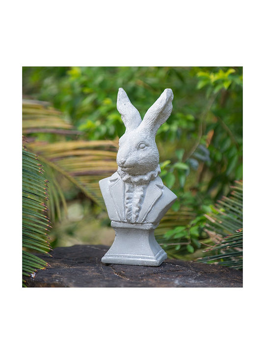 Decorative Rabbit Made of Concrete Cement 14x9.5x29cm