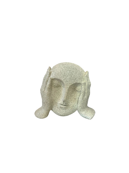 InTheBox Διακοσμητική Προτομή Πολυρητίνης 19.5x8x16.2cm