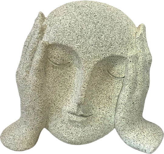 InTheBox Διακοσμητική Προτομή Πολυρητίνης 19.5x8x16.2cm