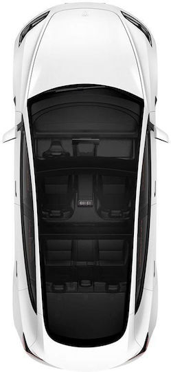 Tesla Car Roof Sunshade Black Tesla Model 3