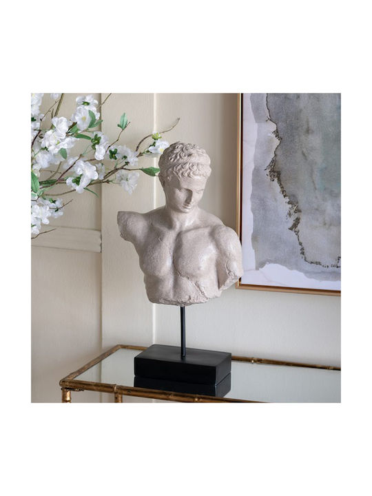 Artekko Διακοσμητική Προτομή Πολυρητίνης Bust 29.5x17x54cm