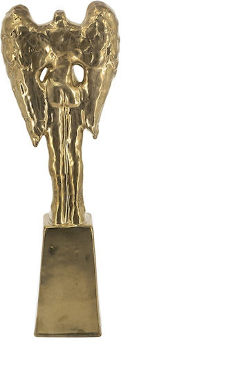 Artekko Фигура Златна Керамична Настолна Скулптура Фигура 18.5x9x52.5 см