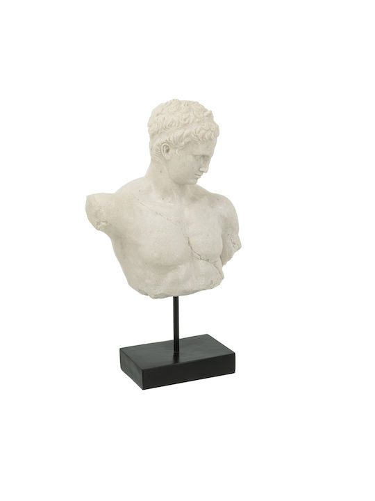 Artekko Διακοσμητική Προτομή Πολυρητίνης Bust 29.5x17x54cm