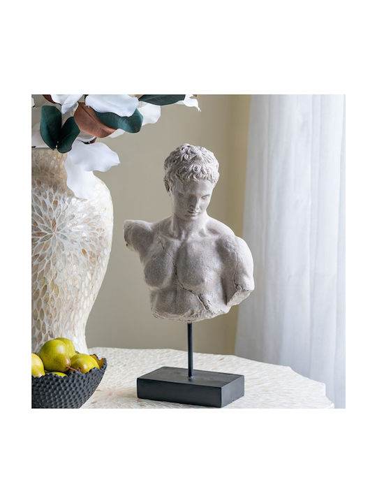 Artekko Διακοσμητική Προτομή Πολυρητίνης Bust 29.5x17x54cm