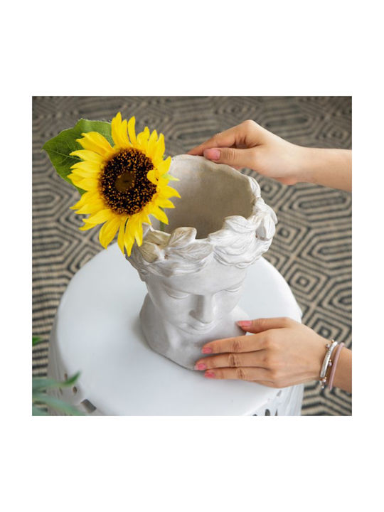 Artekko Decorative Bust made of Ceramic Visage 18.50x17.50x27cm 1pcs