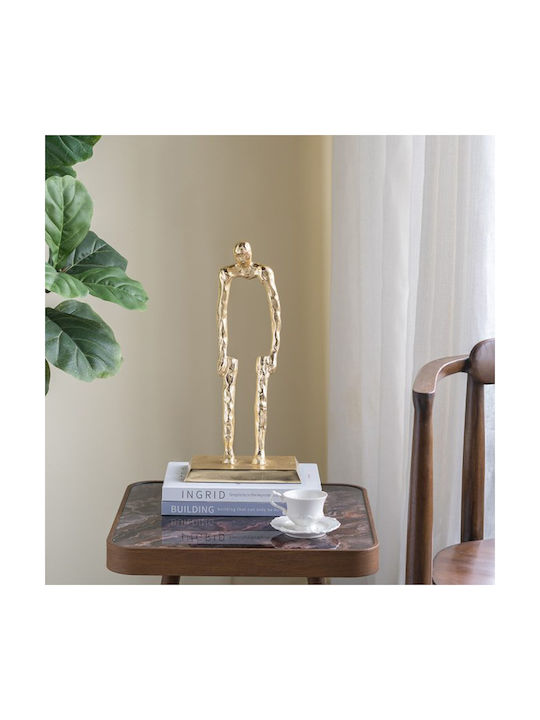 Artekko Decorative Figure Metal Figurine 20x13x42cm