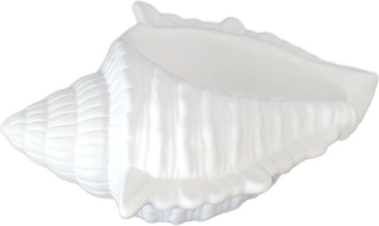 Cheirokamoto Ceramic White Vase 11.5x6.5xH17cm