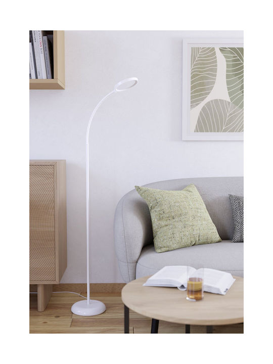 Eglo Lauro LED Floor Lamp H132xW45cm. with Adjustable White Light