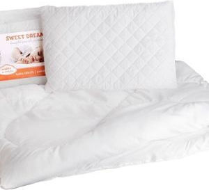 Pościelownia Σετ Βρεφικό Κουβερλί Microfiber Λευκό 100x135cm
