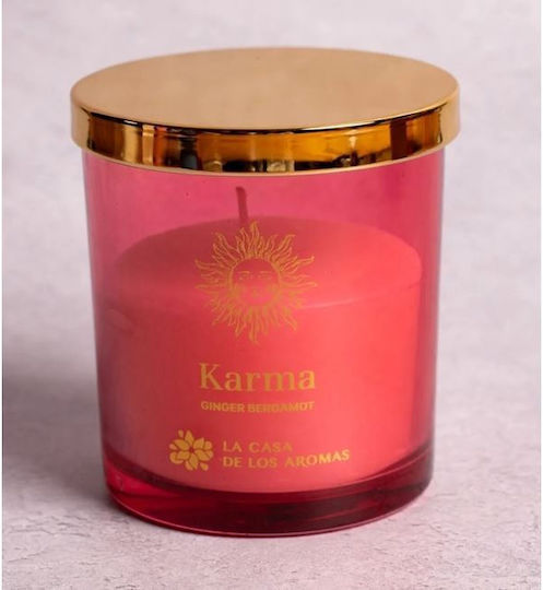 Corona Di Fiori Aromatische Kerze Ginger & Pergamon 150gr Karma