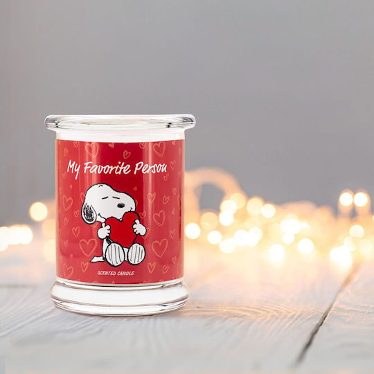 Peanuts Snoopy and Woodstock Ароматна Свещ My Favorite Person Буркан 250гр 1бр