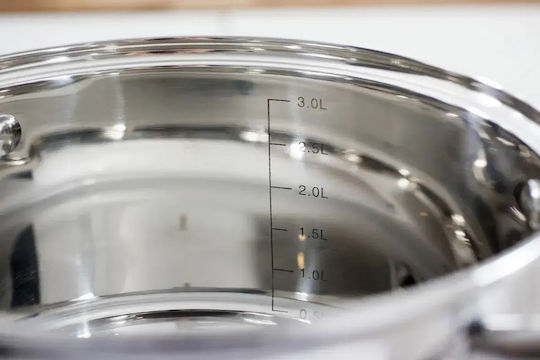 Tadar Βαθιά Ανοξείδωτη Κατσαρόλα 3lt