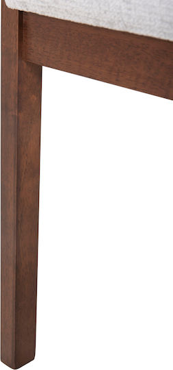 Rubberwood Председки Трапезария Walnut-grey 2бр 56x56x78бр