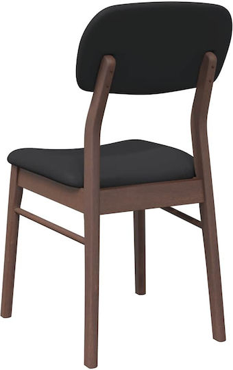 Dining & Kitchen Chairs with Fabric Upholstery Gray 2 Pieces 45xx