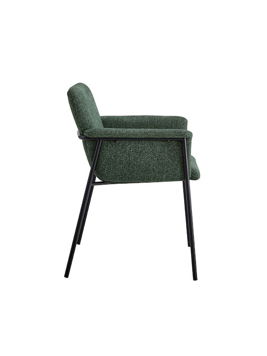 Japo Dining Room Fabric Chair Green Mix 63x61x82cm 2pcs