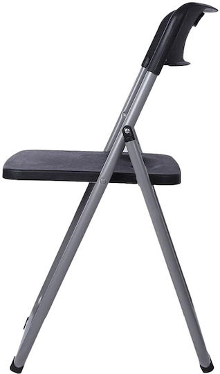 Stühle Küche klappbar Black 1Stück 43x41x74cm