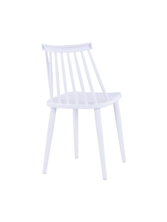 Vanessa Scaune Sala de mese Alb 1buc 43x46.5x82buc