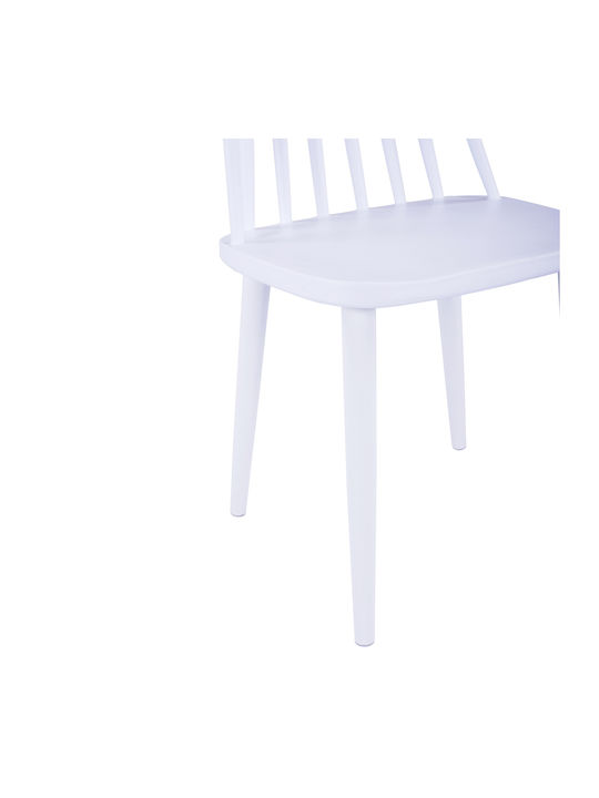 Vanessa Scaune Sala de mese Alb 1buc 43x46.5x82buc