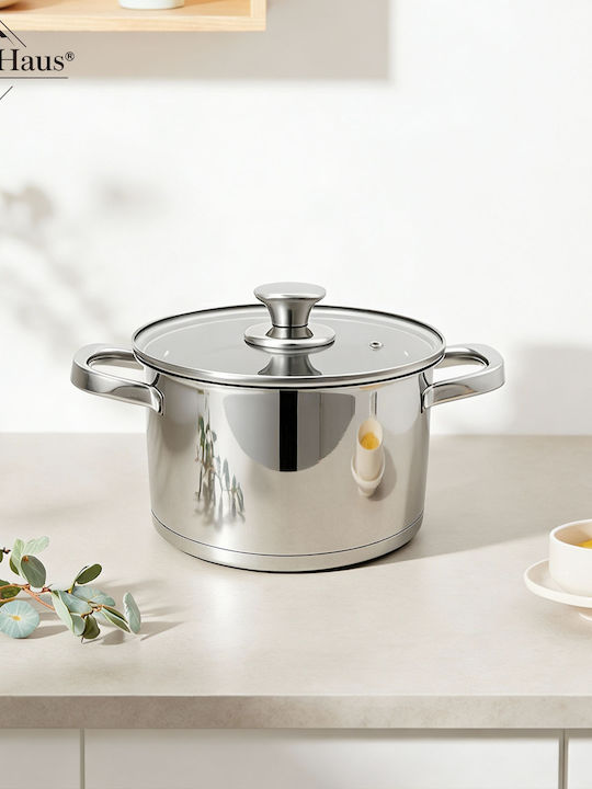 Swiss Haus Deep Stainless Steel Pot 2lt / 16cm
