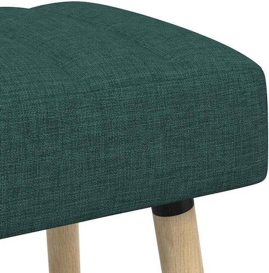 Πάγκος Τραπεζαρίας 60x40x45εκ. Σκούρο Πράσινο