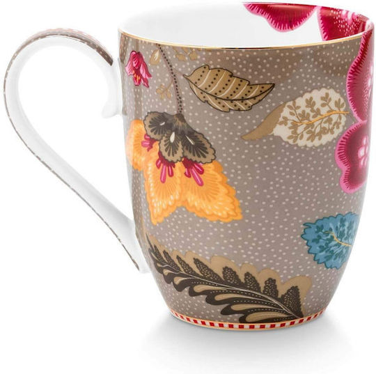 PiP Studio Blooming Tales Fantasy Κούπα Κεραμική Πολύχρωμη 450ml 2τμχ