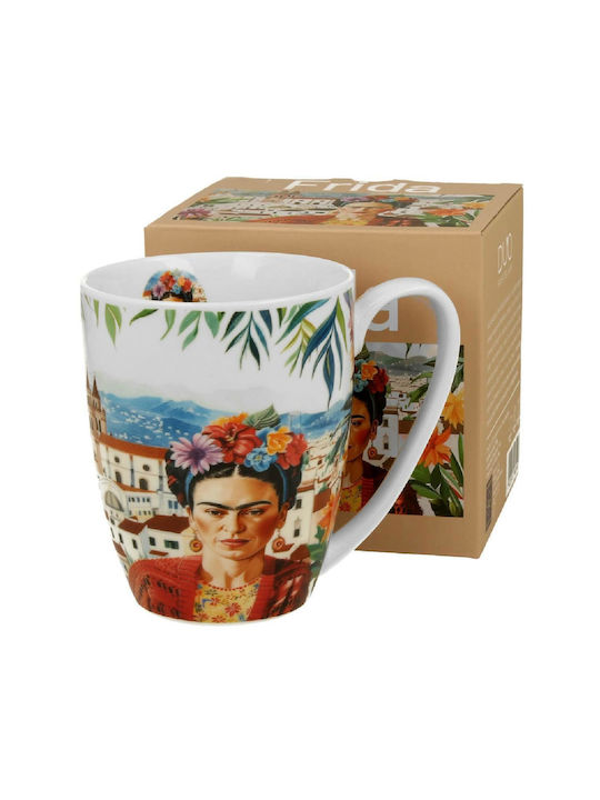 Mexican Art Red Ceramic Red Mug